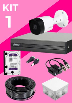 kit de 1 cámara de seguridad en san juan del río